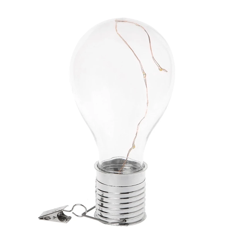 

Home Garden Hanging Solar LED Light Bulb Waterproof Rotatable Outdoor Decor Lamp 72XF