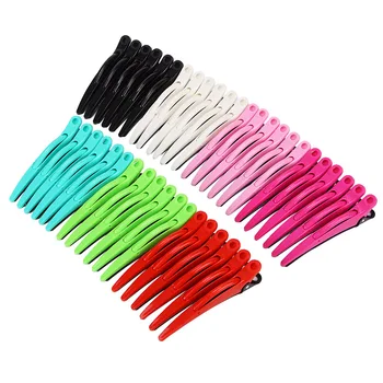 

Grip Salon Crocodile Clips Hairdressing Accessories Barrette Clamps Tool 6pcs/set Clip Hair