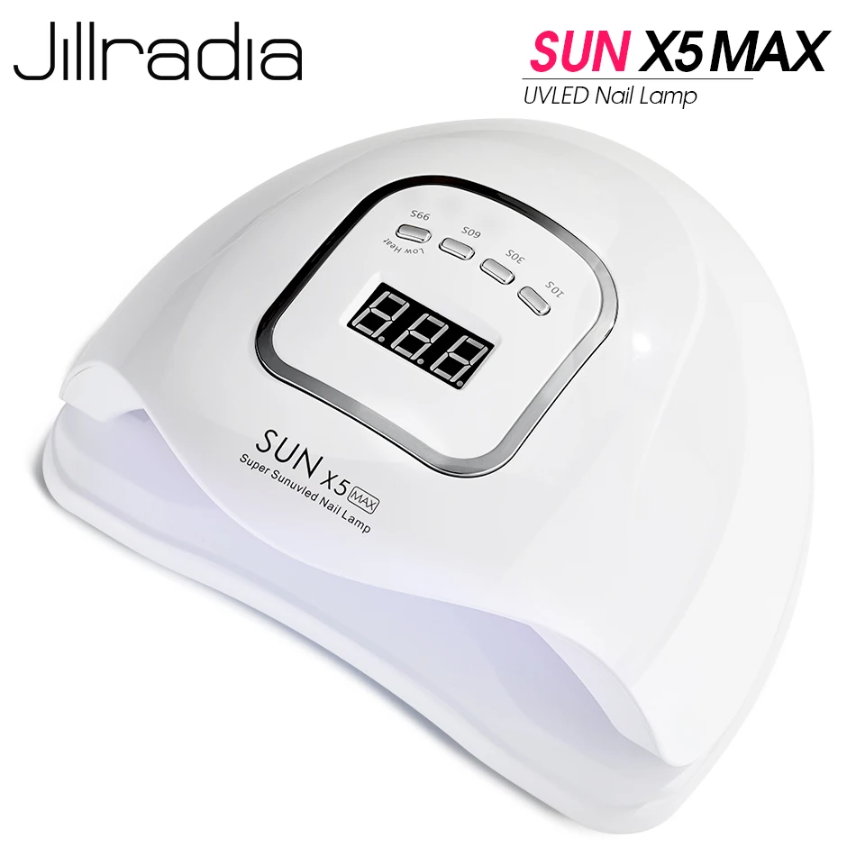 Jillradia 80 Вт Светодиодная УФ-лампа для ногтей Маникюрный гель сушилка для сушки лака для ногтей ледяная лампа с 45 шт. светодиодный s инструмент для дизайна ногтей DIY