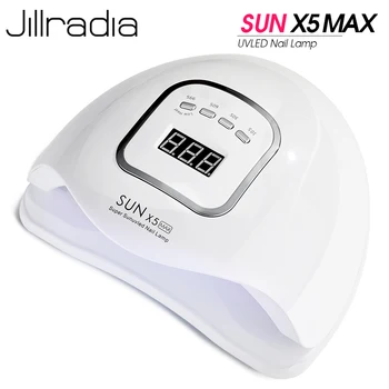 

Jillradia 80W UV LED Nail Lamp Manicure Gel Nail Dryer For Drying Nail Polish Ice Lamp With 45 PCS LEDs Nail Art DIY Design Tool