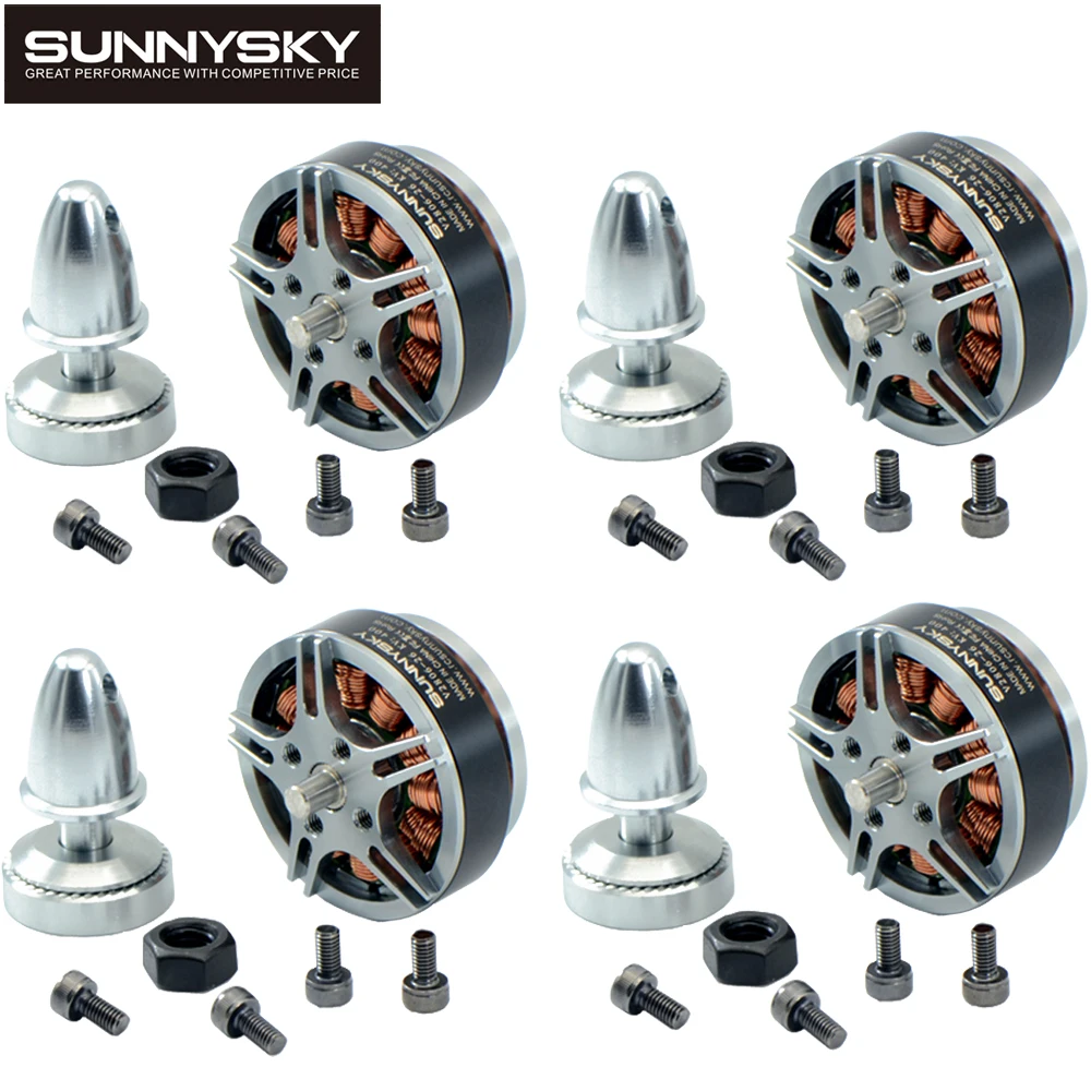 4 шт./лот дисковый двигатель Sunnysky V2806 400kv/650KV для радиоуправляемой модели