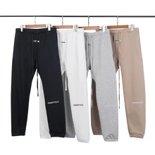 

Основы Штаны 100% 1:1 Four Seasons Для мужчин и Для женщин Для мужчин с вышитой надписью свободный впитывает пот и Штаны из хлопка в стиле «хип-хоп» ...