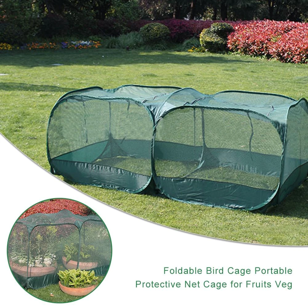 Foldable Mobile Portable Siamese Flowers And Vegetables Protective Bird Proof Strawberry Nets Chicken Cage Butterfly Cage Garden Netting Aliexpress