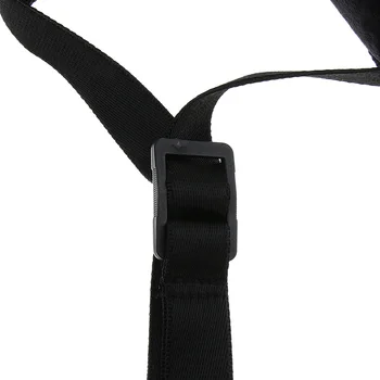 

Saxophone Strap Soft Stretch Leather Sax Neck Strap with Soft Thick Pad for Soprano Tenor Alto Sax and Clarinets Oboes