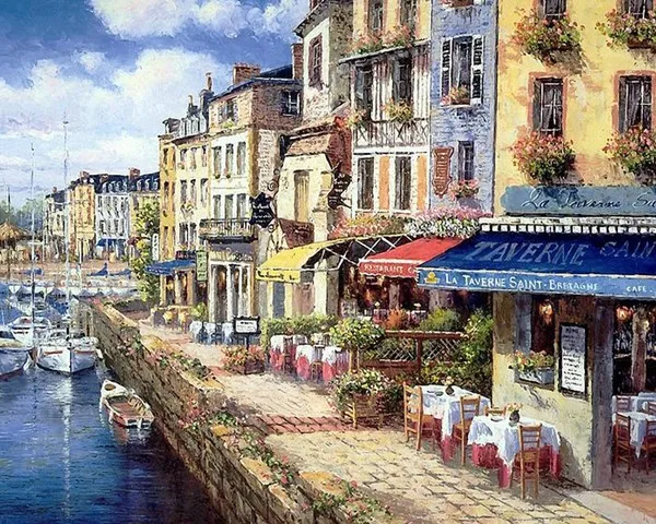 

5D DIY Diamond Painting Landscape Full Sqare Diamond Embroidery Beautiful Scenery Mosaic Picture of Rhinestone Home Decor Gifts