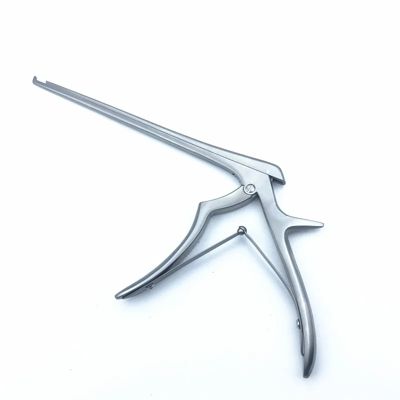 Uds 90 dgeree Kerrison Rongeur 220mm veterinarios ortopedia instrumento