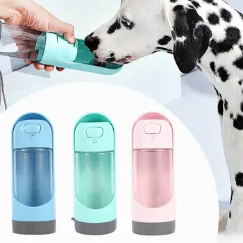 

Portable Pet Dog Water Bottle 300ml Drinking Bowl for Small Large Dogs Feeding Water Dispenser Cat Dogs Outdoor Bottles NEW