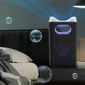 

Mosquito Killer Lamp LED Photocatalysis USB Electric No Noise Insect Flies Trap LED Mute Bug Repeller USB Electric Zapper