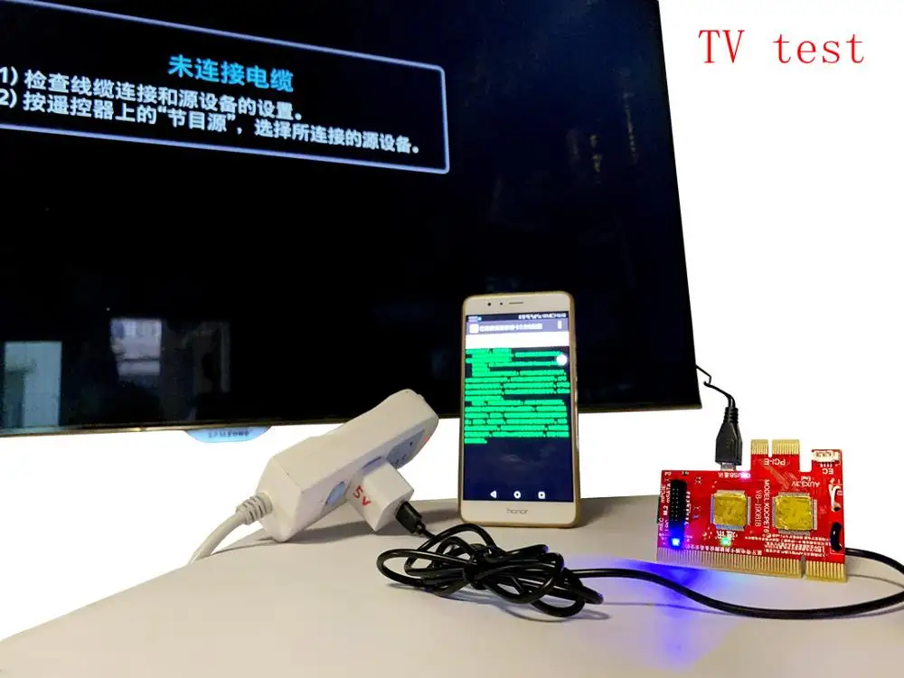 KQCPET6 V8 Multifunction Laptop And Desktop PC Universal post Diagnostic Test card Debug Support PC