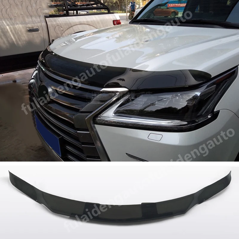 Дефлектор капота для Lexus LX570 2016 2019|Хромирование| |
