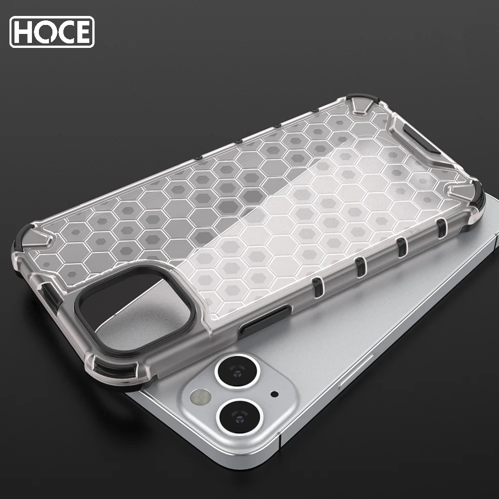 HOCE Case For iPhone 13 12 11 Pro Max Rugged Armor Cases Shoockproof