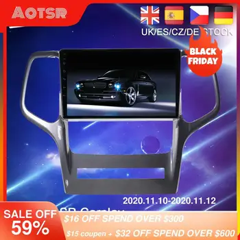 

Android 10.0 GPS Navigation For Jeep Grand Cherokee WK2 2010 2011 2012 2013 Car DVD Auto Radio Stereo Multimedia Player HeadUnit