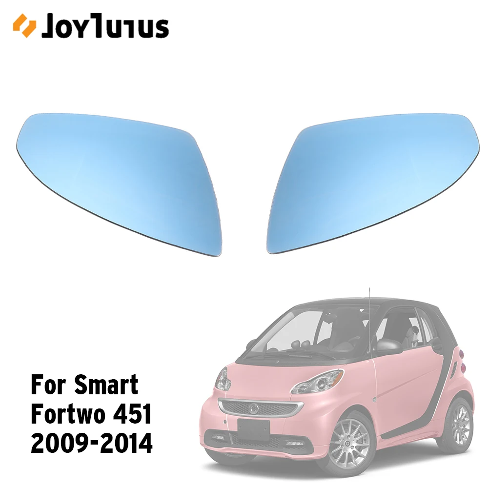2 шт. электронное антибликовое зеркало заднего вида с подогревом для Smart Fortwo Forfour
