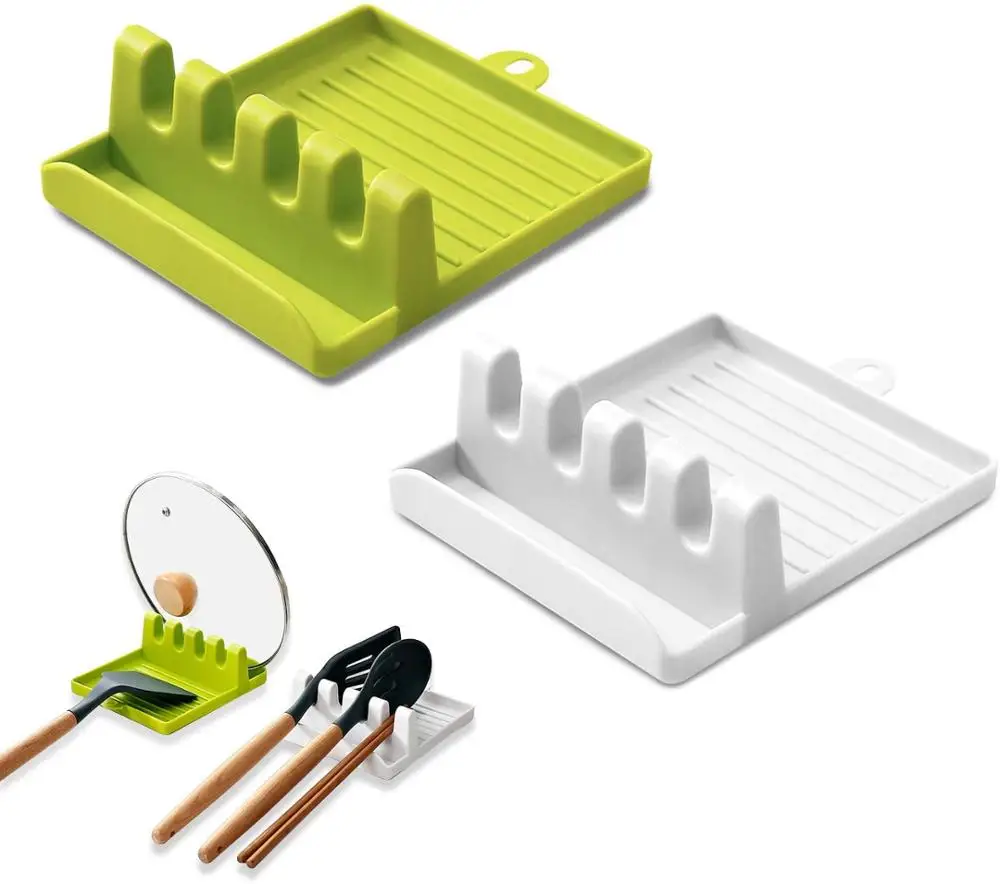 Organizer Rest-Fork Shelf Spoon-Holder Utensil-Rest Cooking-Tool Kitchen-Accessories