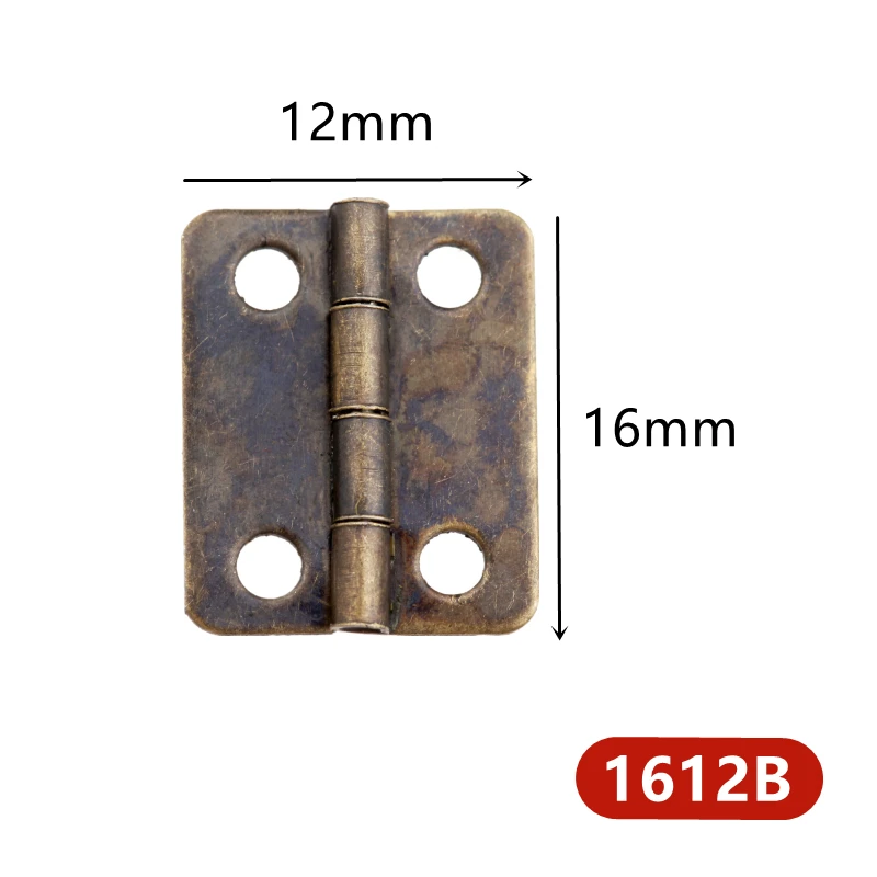 15pcs Box Hasp Hinges Antique Bronze Round Iron Suitcase Vintage Cabinet Latch Jewelry Toggle Lock Decorative Furniture Hardware