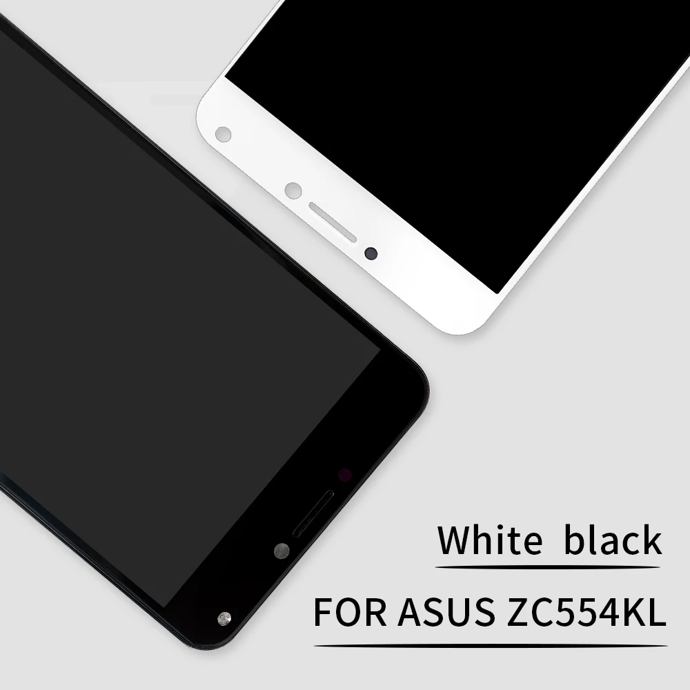 5 &quotоригинал для Asus Zenfone 4 Max ZC554KL ЖК дисплей сенсорный экран с рамкой X001D LCD|touch screen