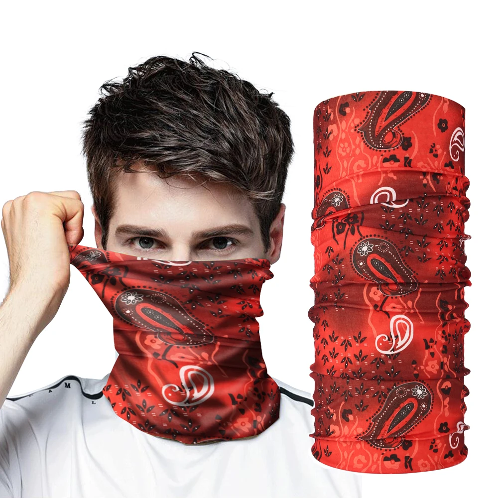 

Wholesale Headband Customized Plain Bandana Durag Pesca Rave Mask Neck Gaiter Sport Bandanas Headwear Custom Logo Paisley Banda