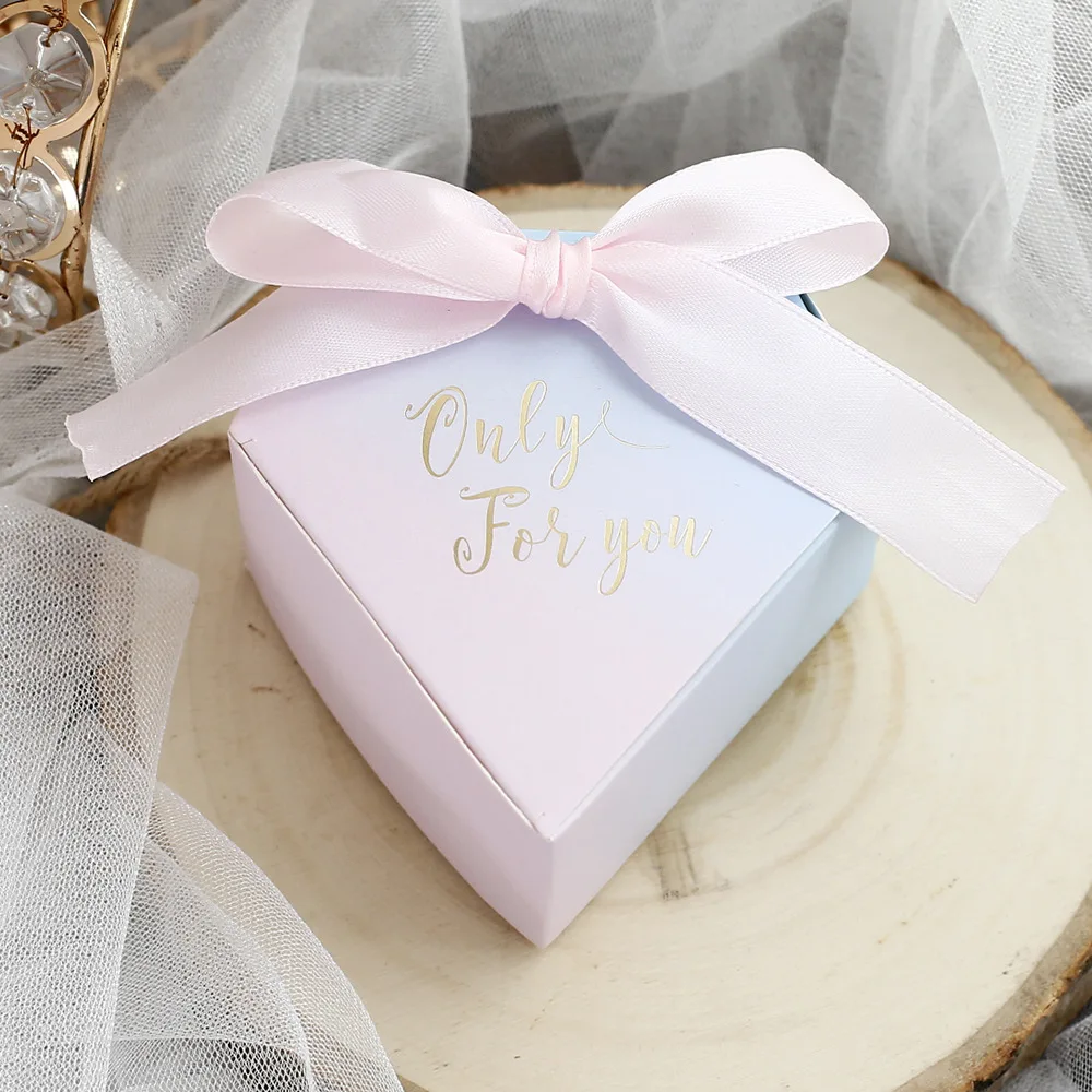 Свадебная коробочка для сладостей любимые подарочные коробки Рождественский шоколад конфеты бумажные подарочные пакеты детский душ вечерние подарочная упаковка поставки - Цвет: color-6