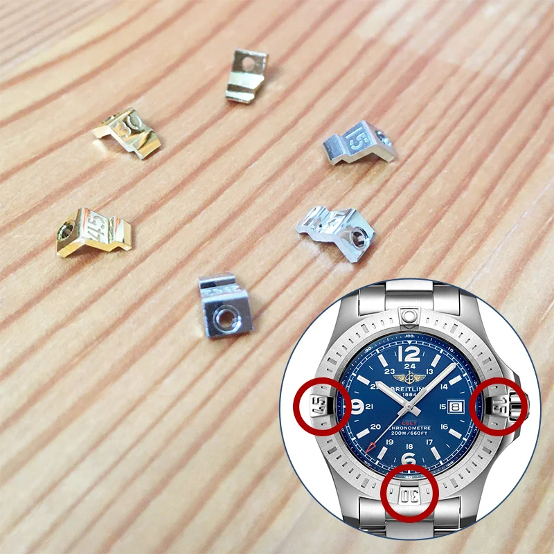 La Piastra Della Scala Della Cornice Protegge Le Parti Della Protezione Per L'Orologio Da Uomo Breitling Colt Chronograph A743881