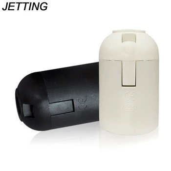 

DIY E27 Edison Screw Light Bulb Socket Holder Lamp Accessories Luminaire E27 Socket Base E27 LED Plastic Lamp Holder