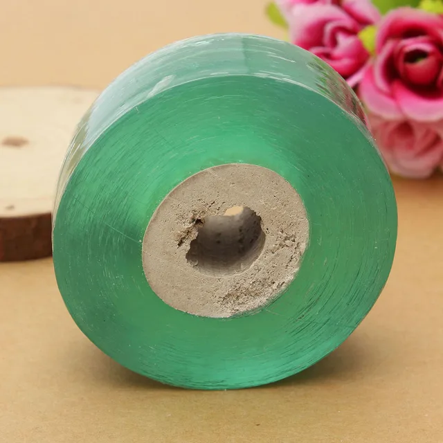 1 Tekercs Oltó Szalag Nyújtható Virágzási Film - 2Cm / 0,8 Hüvelyk Széles És 100 M 328 Láb Hosszú