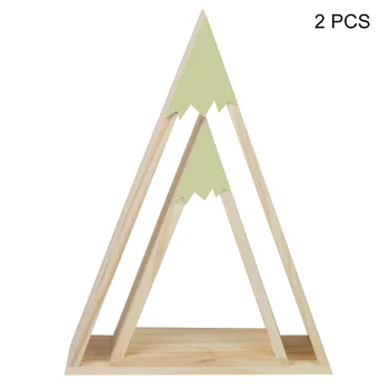 

1set Space Saving Sundries Organizer Lovely Practical Nersury Room Best Friends Gifts Bedroom Wooden Storage Shelf Modern Simple