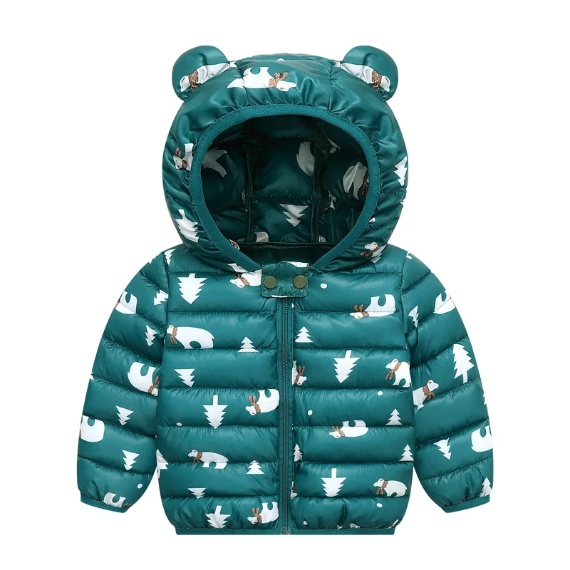 Осенне-зимнее пальто для малышей куртки для мальчиков, теплая верхняя одежда с капюшоном пальто для девочек детская одежда для девочек, куртки От 1 до 5 лет