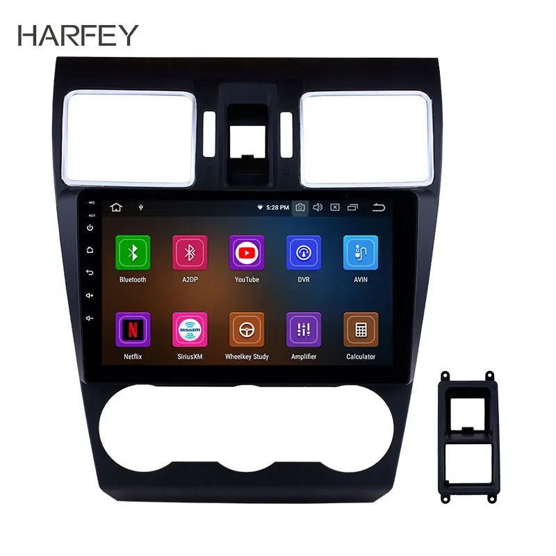 Автомобильный мультимедийный плеер Harfey 2Din 9 &quot 8 ядер Android 10 0 стерео