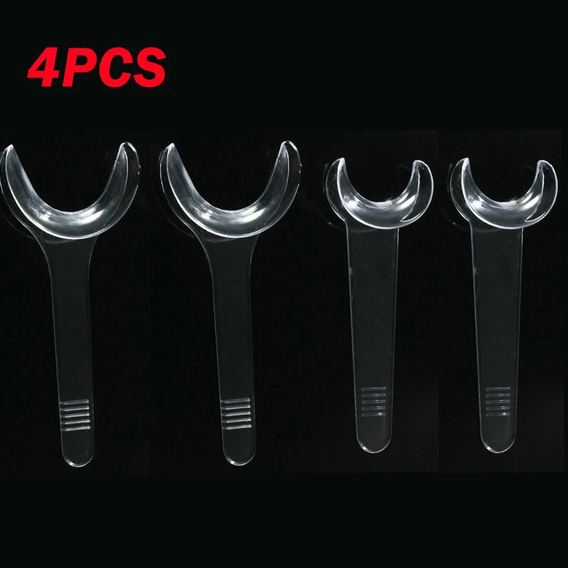 

4pcs Mouth Opener Dental Retractor Lip T-Shape Cheek Mouth Lip Opener For Clinic Oral Care