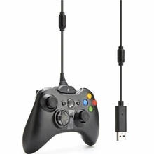 1.8m duplo magnético anti-interferência cabo de carregamento usb controlador de jogo gamepad joystick carregador de energia para xbox 360 controlador