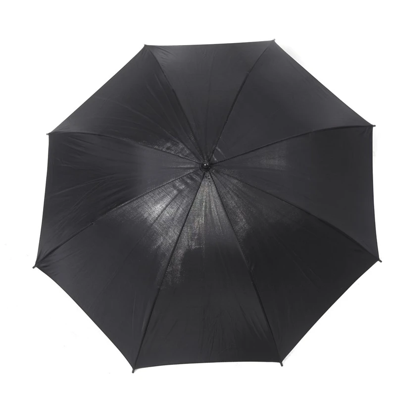 2 Pcs Umbrella:1 Pcs 83cm 33 Inch Studio Photo Strobe Flash Light Reflector Black Umbrella& 1 Pcs 40 Inch 103cm White Transluce