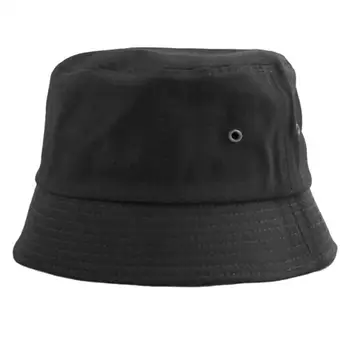 

Fashion Solid Color Bucket Hat Folding Fisherman Sun Hat Men Women Breathable Outdoor Bucket Sunscreen Cotton Fishing Hunting Ca