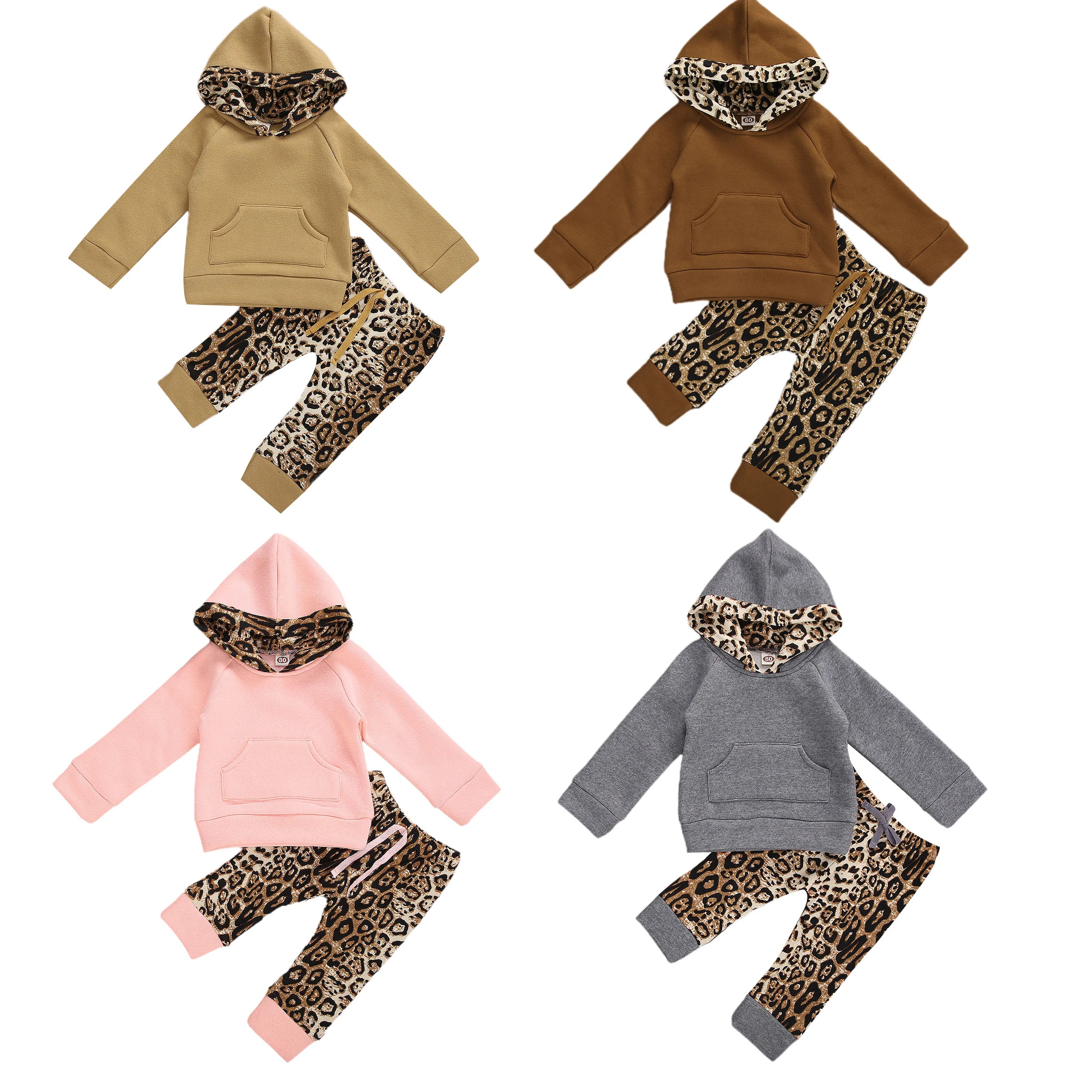 Kids Fashion Autumn Winter Thick Outfit Set Baby Girls Boys Fashion 2