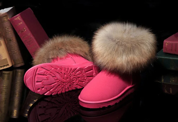 Женские зимние ботинки; женская обувь на низком каблуке; женские ботильоны; зимняя обувь