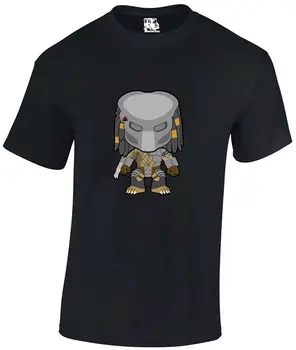 

Predator Masked Alien Cartoon Sci Fi Horror Movie T shirt