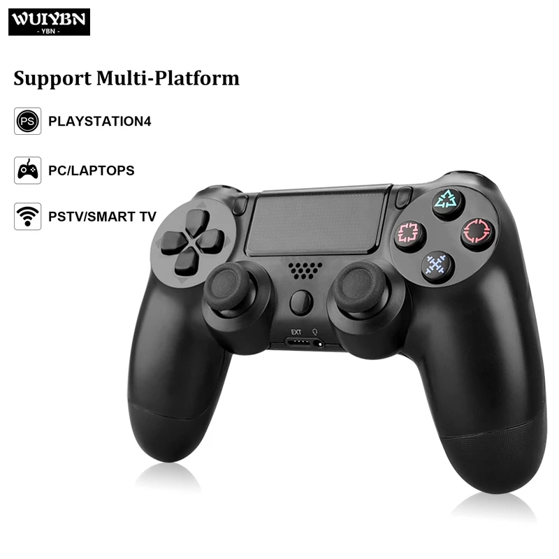 WUIYBN PS4 Геймпад беспроводной контроллер Джойстик для SONY playstation 4 DualShock 4 игровая консоль с силиконовым чехлом