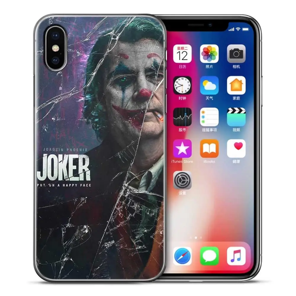 Для fundas iPhone 11 чехол Joker для iPhone X чехол для coque iPhone XR чехол 5 5S SE 6 7 8 Plus XS 11 Pro Max чехол - Цвет: 08