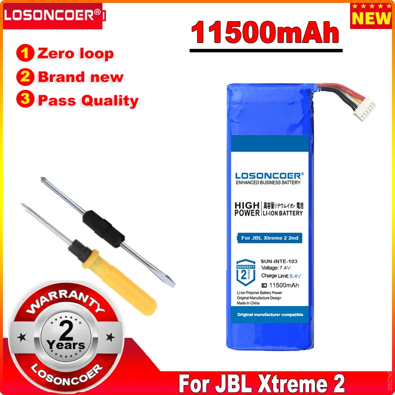 Аккумулятор на 11500 мА · ч для JBL Xtreme 2 2nd Player SUN INTE 103 2INR19/66 ID1019 батареи JBLXTREME2BLKAM