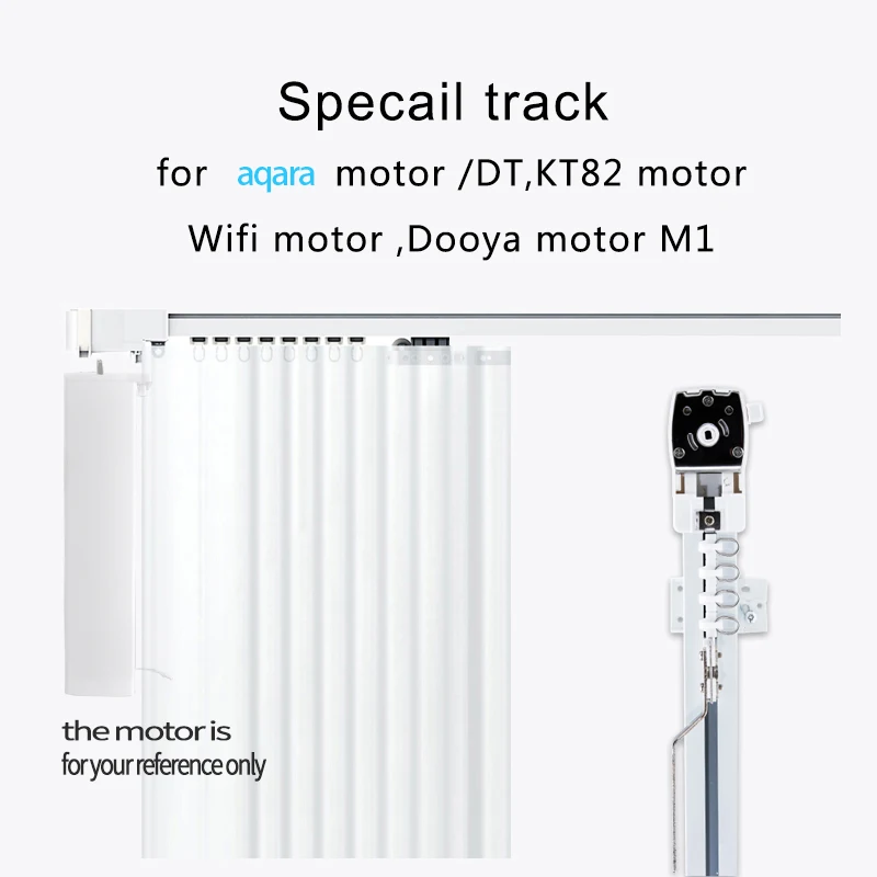 Smart Electric Curtain Track for aqara /aqara B1 Curtain Motor Super Quite silence  curtain rail for Aqara smart home free to EU