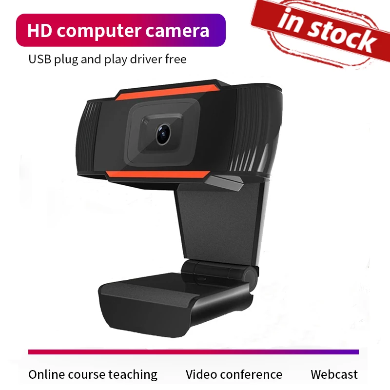 

HD 480P USB2.0 Webcam Video Recording Camera Live Web Cameras for Microsoft Youtube Computer with Microphone Online Web cams