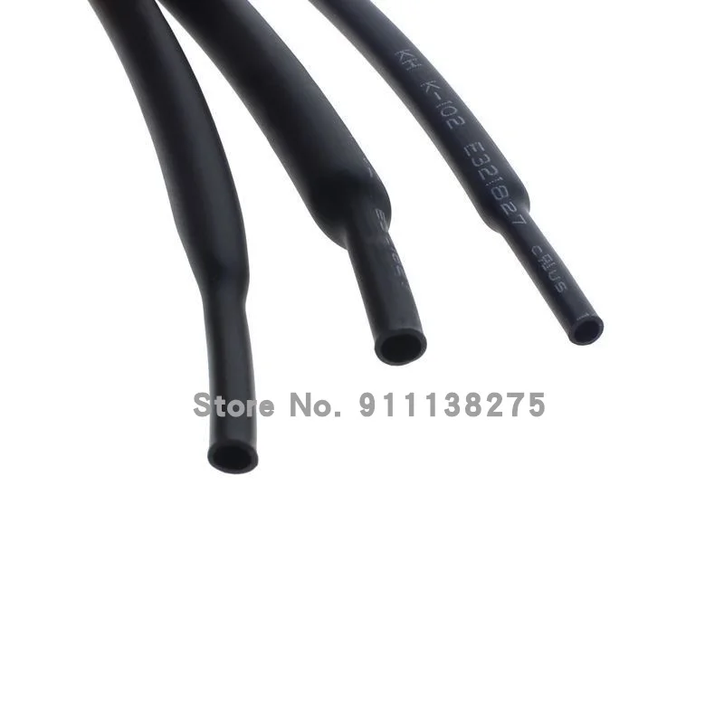 Heat Shrink Tubing 5 METER/LOT 2:1 1mm 1.5mm 2mm 2.5mm 3mm 3.5mm 4mm 5mm 6mm 8mm 10mm
