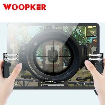 

PUBG ipad Gamepad Controller for Ipad iPhone Gaming Trigger Fire Button Aim Key Game Grip Handle Joystick