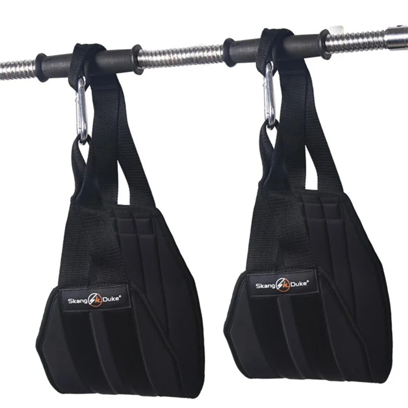 Fitness AB Sling Straps Suspension Rip-Resistant Heavy Duty Pair for Pull Up Bar Hanging Leg Raiser Home Gym Equipment | Спорт и