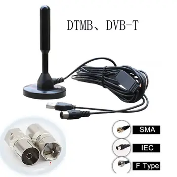 

Drop HD Digital DTV Indoor TV Antenna Fox DVB-T CMMB DTMB DVB-T2 Digital VHF UHF ISDB ATSC Signal Receiver With USB TV Tuner