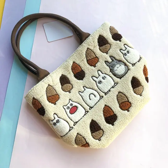 Totoro Handbag Милый сервис доставки Kiki Тоторо, сумка на плечо, сумка-тоут, клатч, сумка для макияжа, сумка, женский красивый чехол, органайзер, сумки для хранения - Цвет: Totoro Handbag