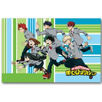 

My Hero Academia Poster Anime Printing Japanese Style Cartoon Animation Bedroom Living Room Decorative Painting Kids Wall Art