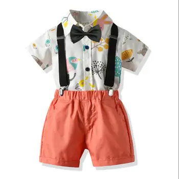 Baby Boys Short Sleeve  Summer Clothes Set