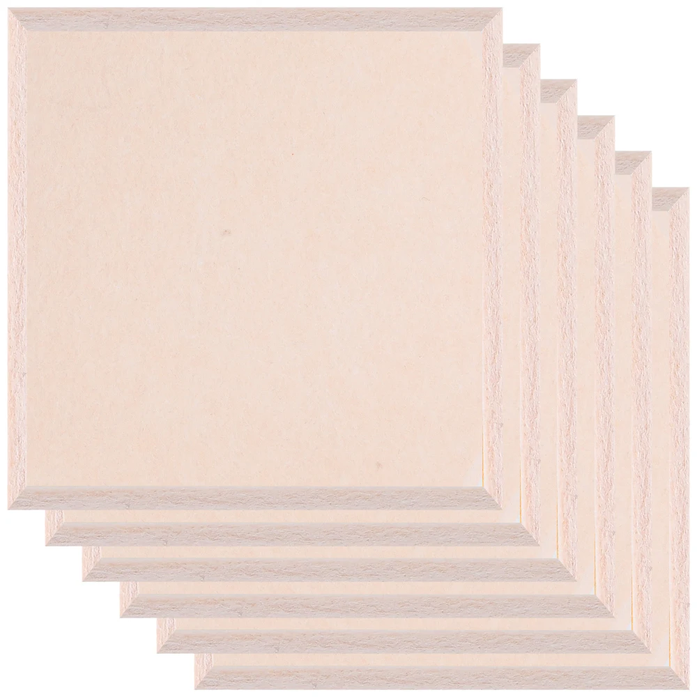 6 шт. звукоизоляционные настенные наклейки из полиэстера | Обустройство дома