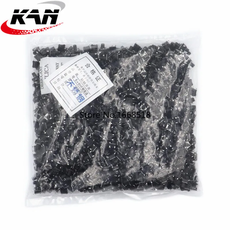 

1000 шт./лот 6*6*8 мм SMD Tact, 4-контактный микропереключатель/кнопочный переключатель 6x6x8