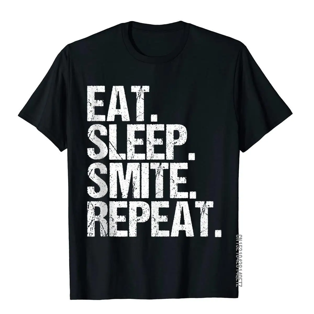 Eat Sleep Smite Ripeti Rpg Roleplaying Coupon Magliette E Magliette Maschili Magliette Personalizzate Cotone Casual